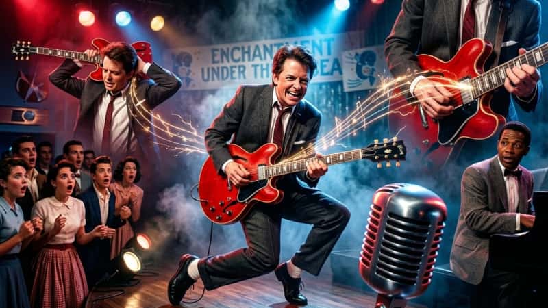 Johnny B.goodeを伝説へと押し上げたマーティのパフォーマンス