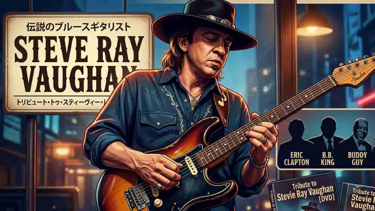 伝説のブルースギタリストが再集結!スティーヴィー・レイ・ヴォーンに学ぶ魂の奏法