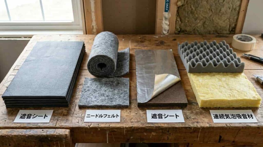 音楽スタジオの防音材料選び！捨てやすさと予算で決める3つの鉄則
