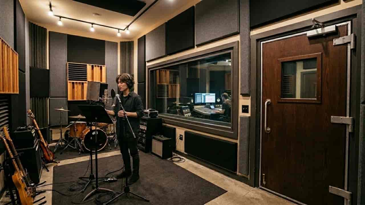 近隣トラブルを防ぐ！音楽スタジオの防音レベルを上げて24時間演奏できる環境へ