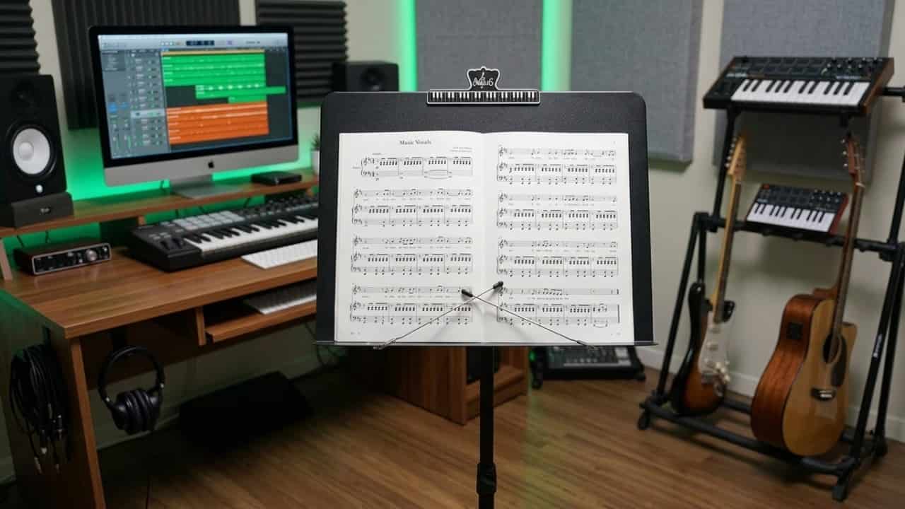 ボーカルの練習がはかどる！おすすめの譜面台とアイデア次第で広がる使い方
