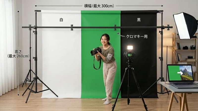 まとめ|撮影のクオリティを上げるなら背景スタンドEMART