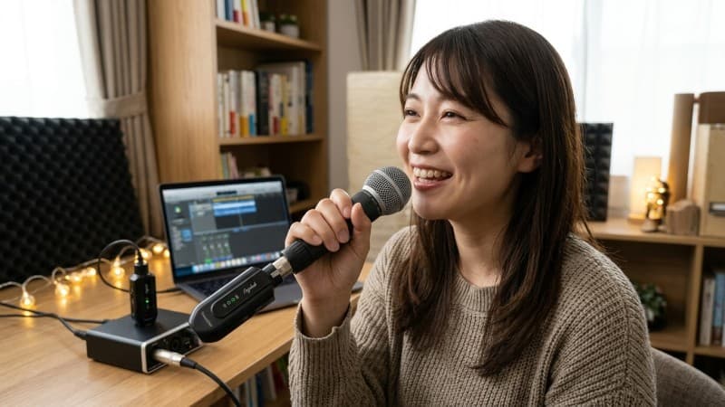 使い慣れたマイクをそのまま無線にする本当の理由