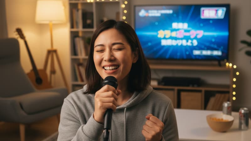 ポケカラでカラオケマイクを使う3つのメリット