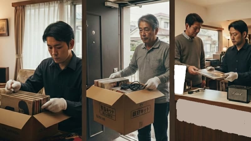 バイセルの選べる3つのレコード買取方法