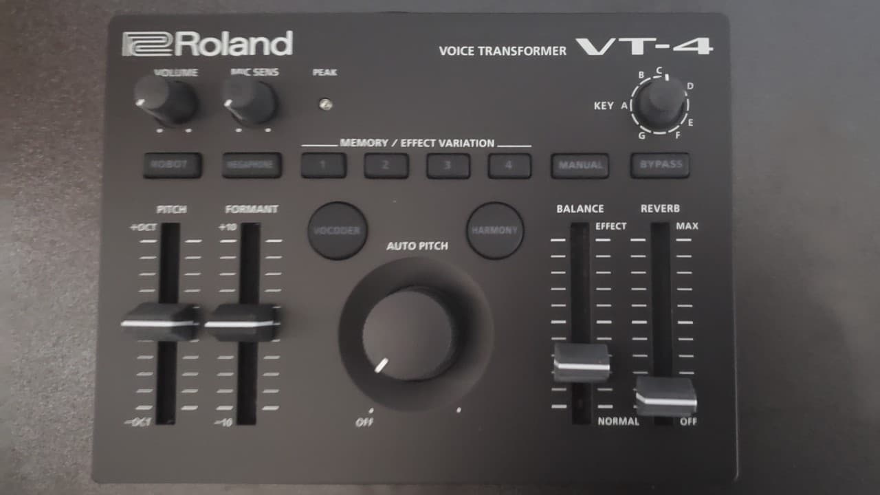 Roland VT-4の3つの魅力と3つの使い方のポイント