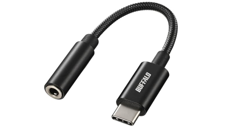 バッファロー USB Type-C 3.5mm 3極 4極 オーディオ 変換 アダプター
