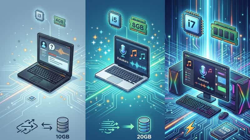 PCでポケカラを使う際の推奨スペック