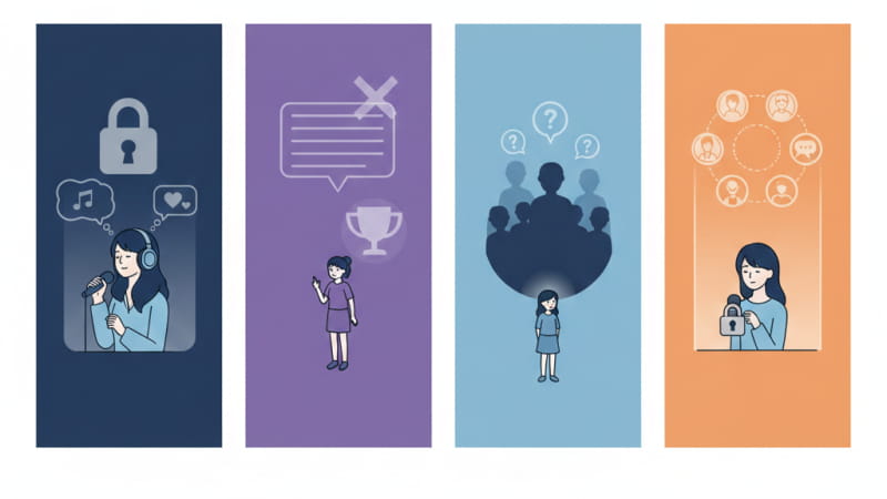 ポケカラで非公開にするデメリット・注意点