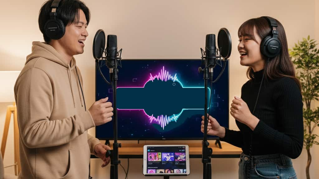 ポケカラのコラボ音源制作で「歌の上達」につなげる3つの秘訣