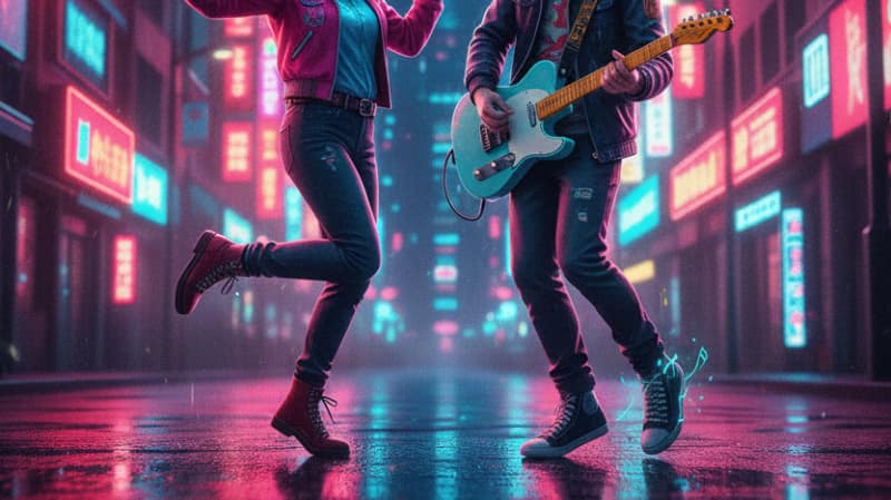 『ネオンのダンス～秘密のメロディ～』の5つの魅力｜SUNO AI