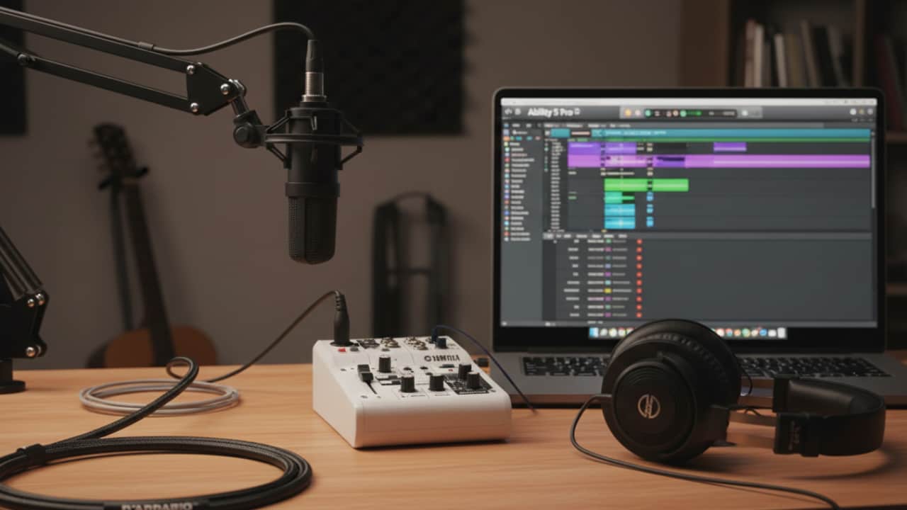 Ability 5 Proで高音質録音｜DTM初心者から使える5つの音楽機材セット