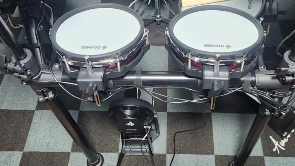 Aucudaドラムマットのリアルなレビュー！DED-200MAXに180×120cmが最適な理由