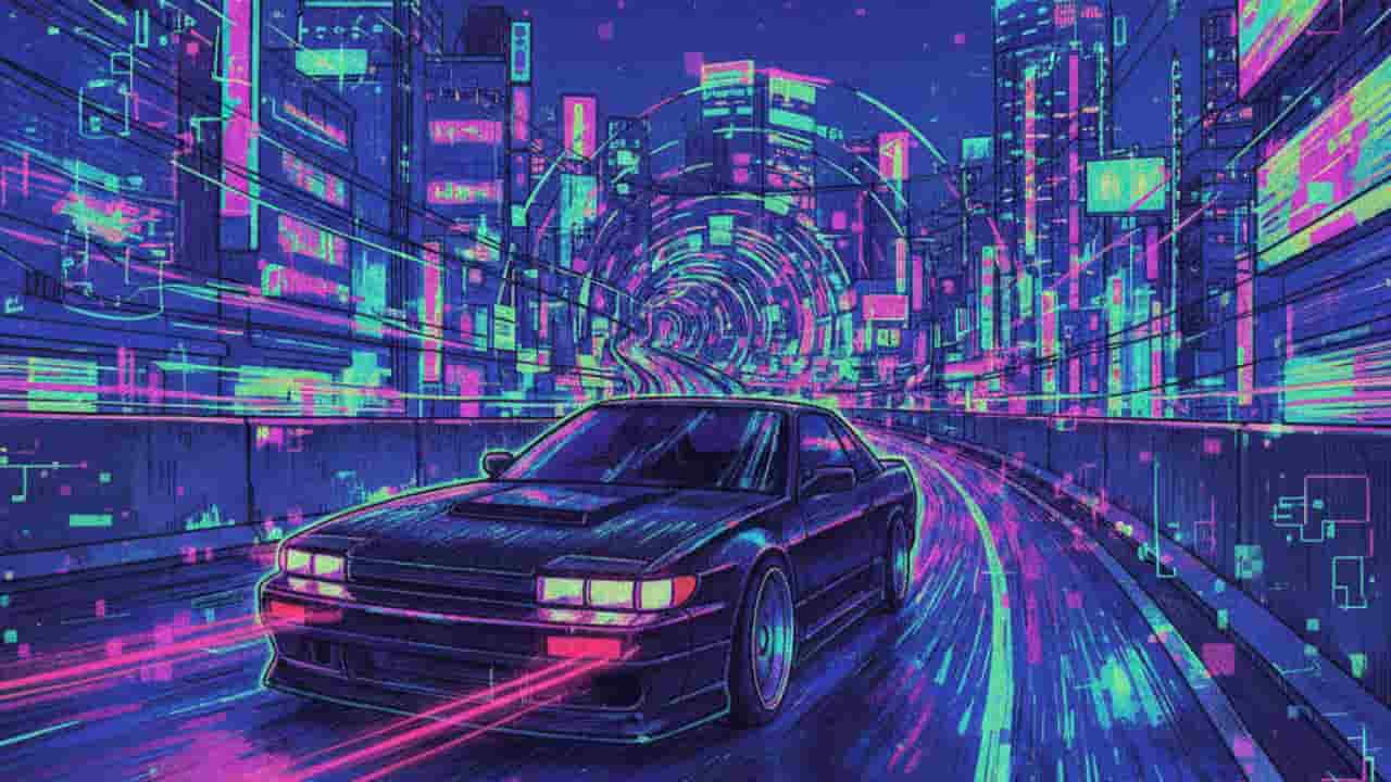 かずまぶらっくの『爆走環状線』が呼び覚ます闇を切り裂くアクセル