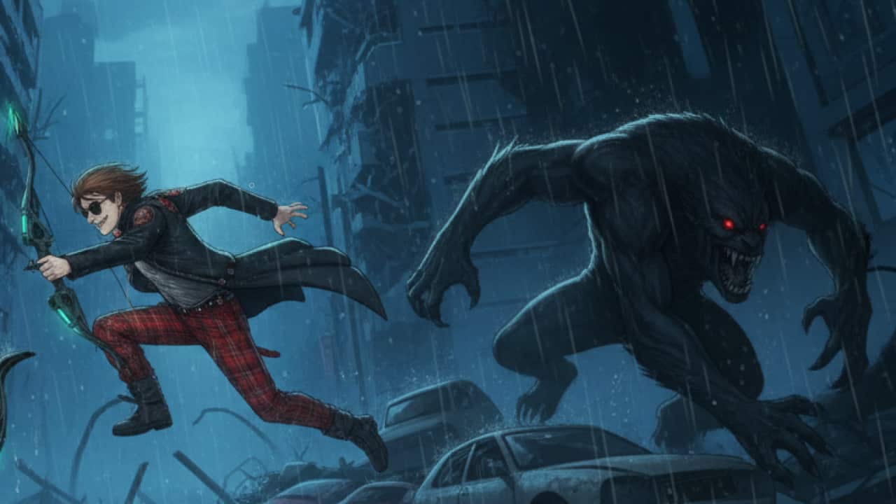 闇夜を裂く「野性」を解き放て！かずまぶらっく『Hunter（ハンター）』