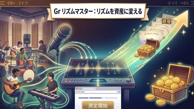 なぜ、数あるフリーソフトの中でもGr リズムマスターなのか？