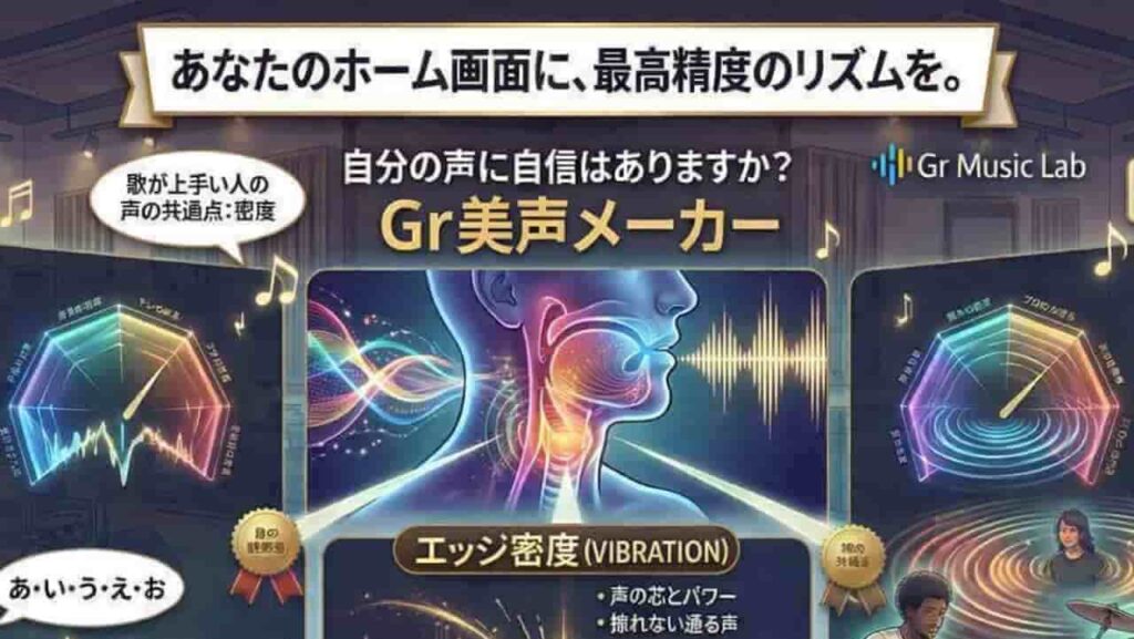 フリーソフト『Gr 美声メーカー（発声密度アナライザー）』の使い方と活用術