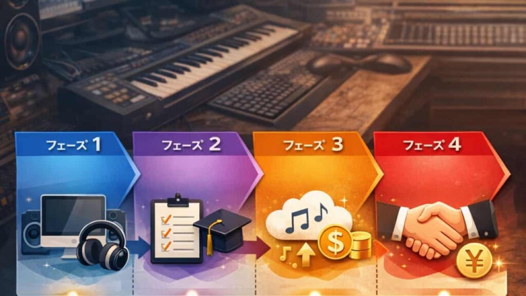 社会人が副業でDTMを収益化するための具体的なロードマップ