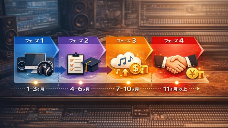 DTMを副業にする社会人のための収益化最短ロードマップ