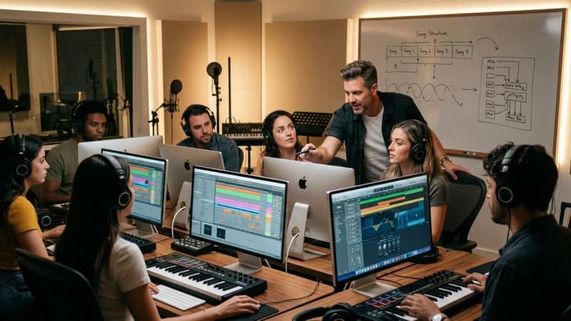 DTMスクールの選び方2｜講師の現役実績と直接対話できる指導形式