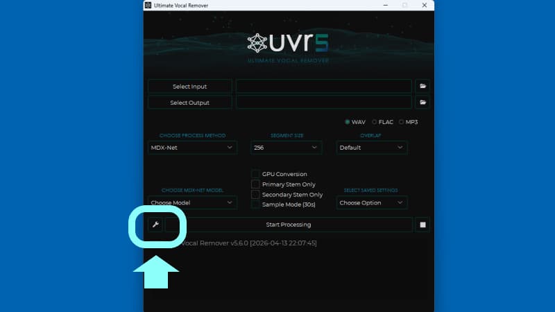 ステップ2｜ボーカル除去と楽器分離を成功させる設定（モデル選び）