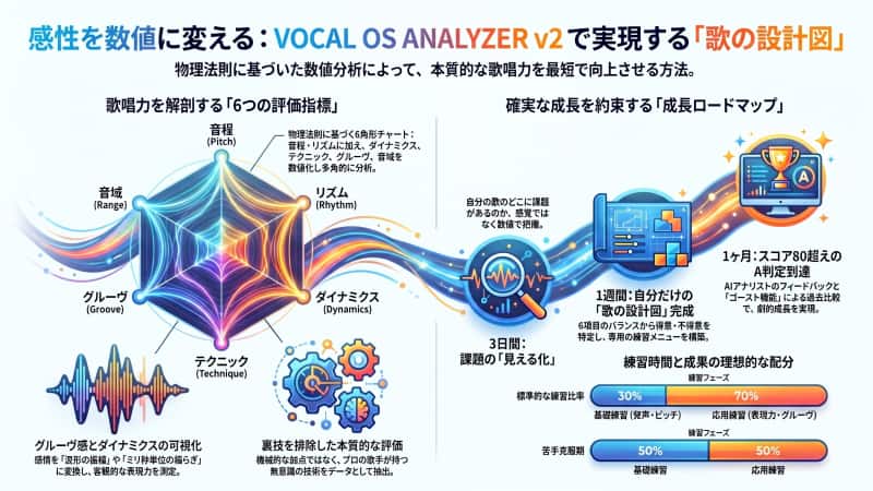 VOCAL OS ANALYZER v2の記録と振り返り