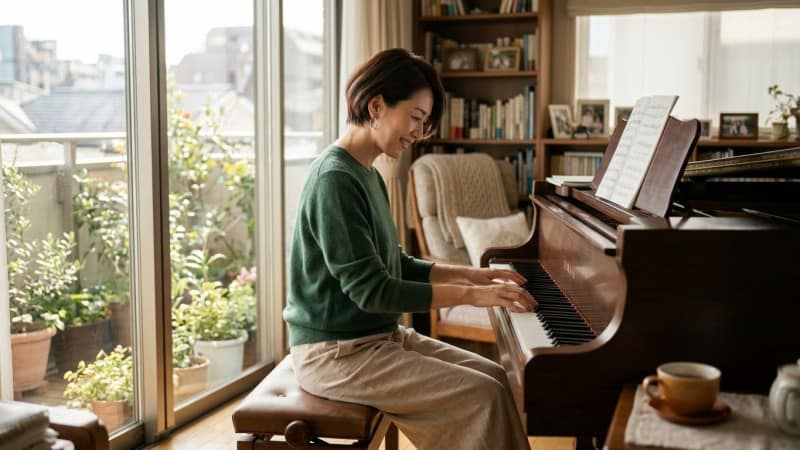 大人の習い事としてピアノを選ぶ魅力とメリット